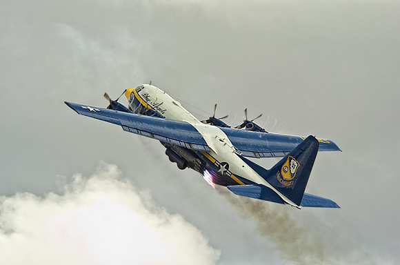 Blue Angels Fat Albert with Jet assisted take off