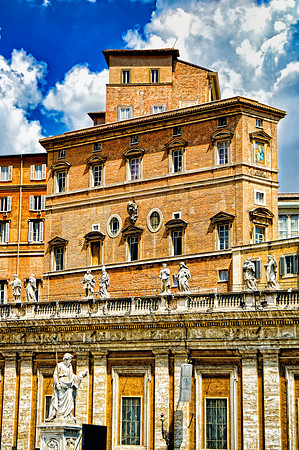 Apostolic Palace (Pope's Residence}, Vatican City