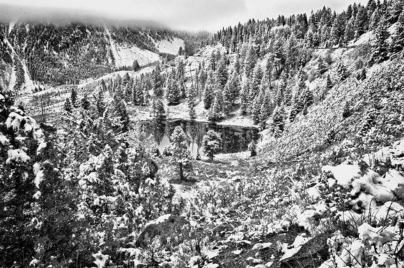 First Snow on Yellowstone
