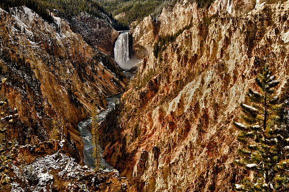 Yellowstone Falls from Artist Point