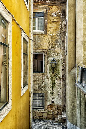 Lisbon Old Town alley