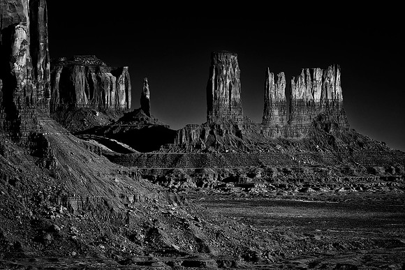 Monument Valley formations