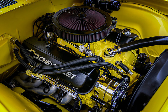 Yellow Block Chev