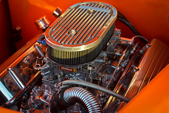 454 Big Block Chev with Edelbrock quads