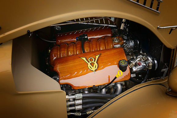 Wooden Valve and intake manifold covers