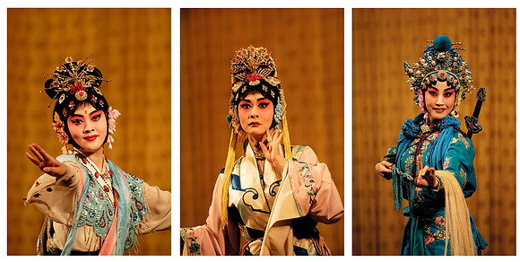 Beijing Opera Triptych