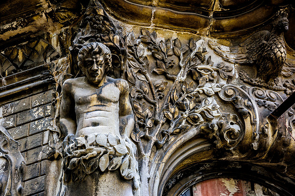 Standing Watch over Doorway