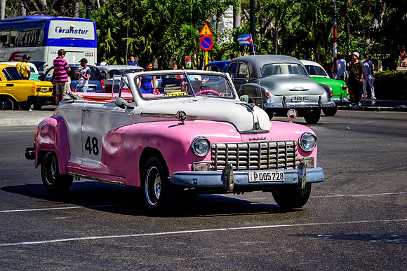 Dodge 48 convertible Havana Taxi