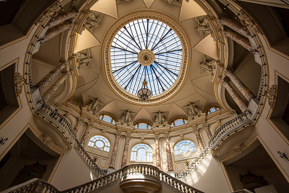Staircase inside the Gran Teatro de la Habana Alicia Alonso