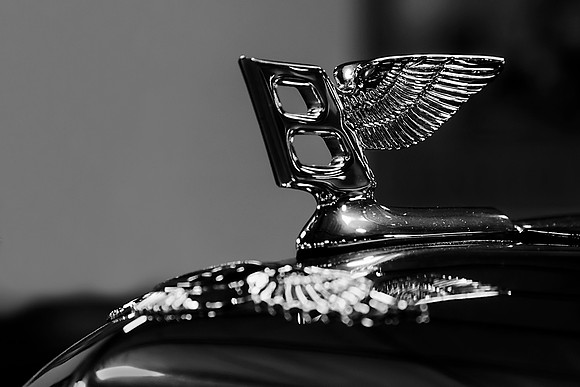 Bently hood ornament