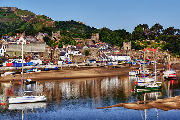 Conwy Harbor, Wales