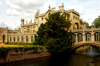 Bridge of Sighs at St. John's College of Cambridge University