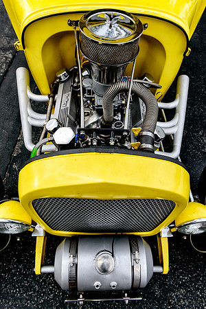 Twin short side pipes