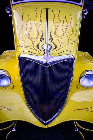 Pinstripes Flames