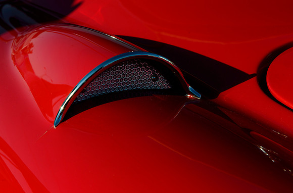 56 Corvette hood scoop