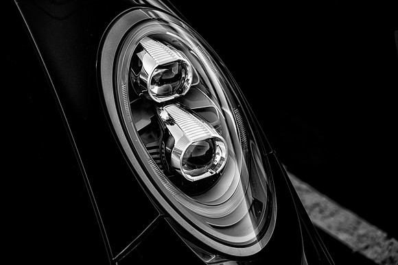 Porsche headlight