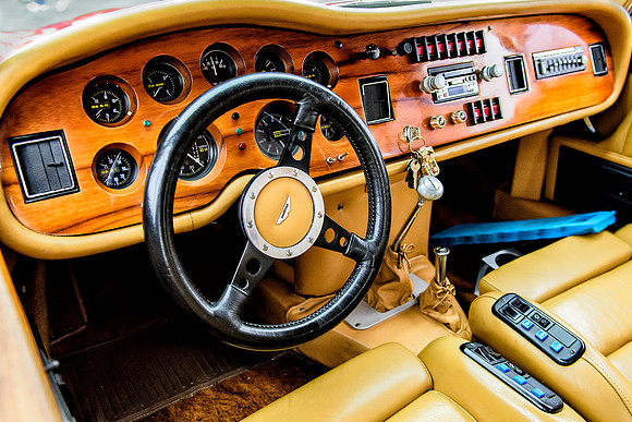 1957 Aston Martin DB2 Cockpit