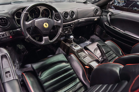2002 Ferrari 360 Modena Coupe Cockpit
