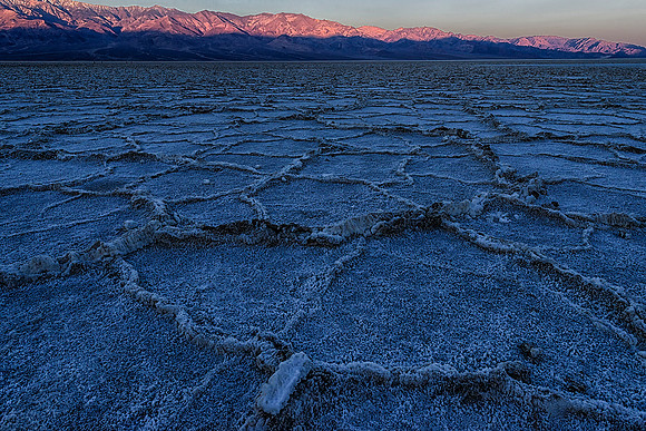 Salt Flats at Badwater, Death Valley CA