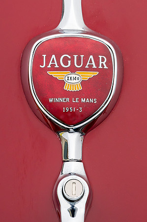 Jag XK140 trunk emblem