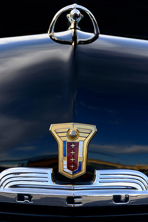 50 Mercury Badge and ornament