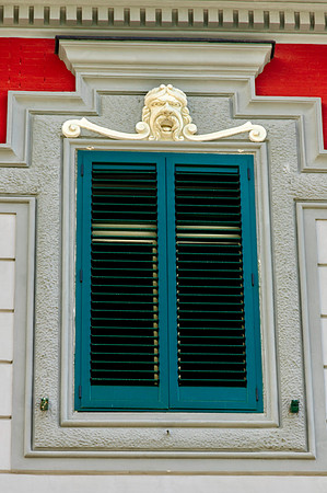 Window ornament in Naples