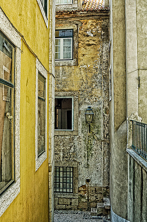 Passageway in Old Town Lisbon
