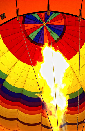 Heating up the air inside the Balloon 4
