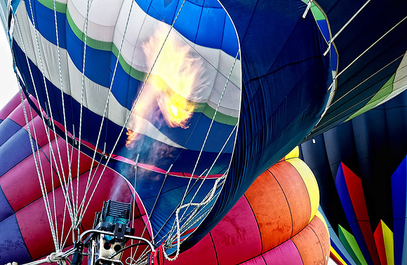 Heating up the air inside the Balloon 2
