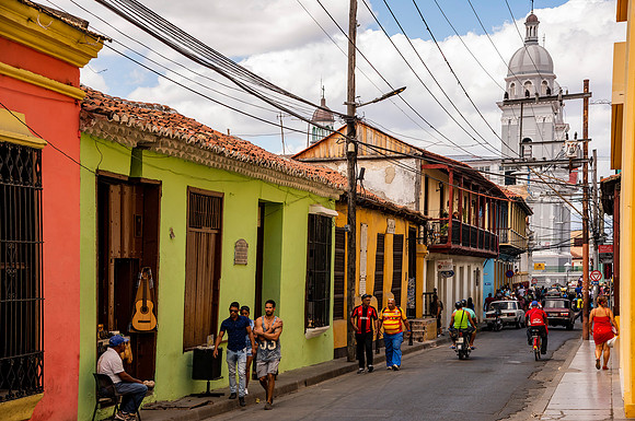 Santiago Street Scene