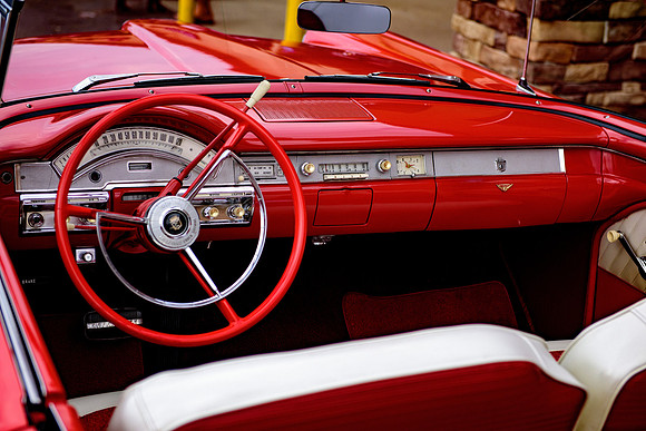 1958 Ford Fairlane 500 Hardtop Convertible Dash