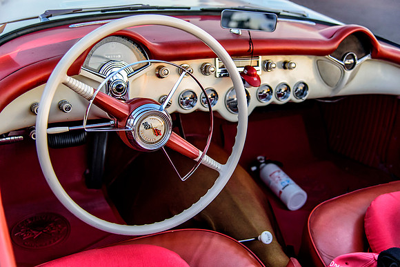 1954 Corvette Dash