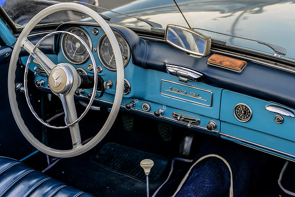 Mercedes 190 SL Dash