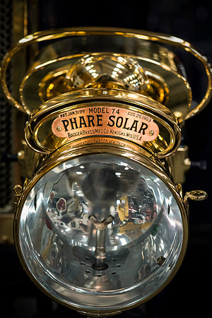 Phare Solo headlamp on 1904 Pierce Arrow