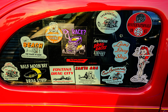 Drag Strip Decals from the Past