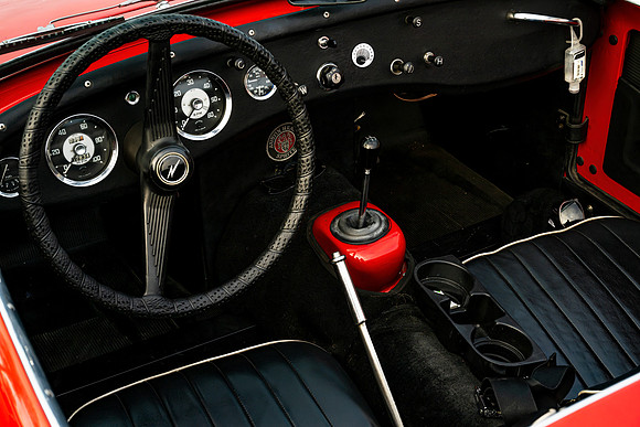 58-60 Austin Healy Sprite (AKA Bugeye Sprite) cockpit