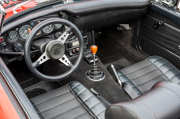 1970 MGB Cockpit
