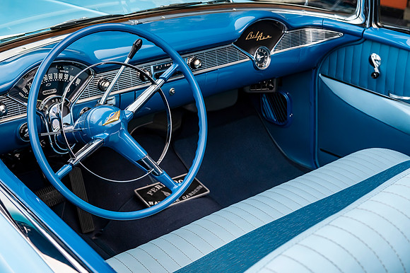 1956 Chev Bel Air dash