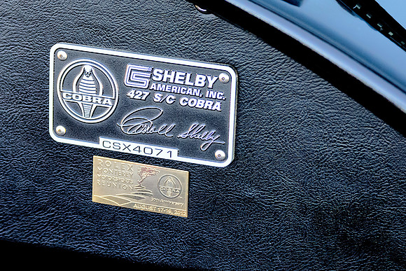 SC427 Dash Badge