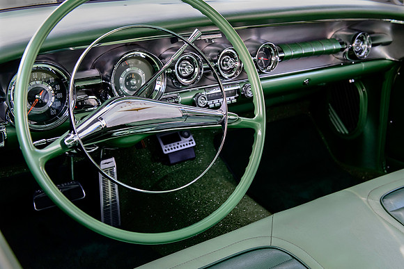 1958 Pontiac Bonneville Convertible Dash