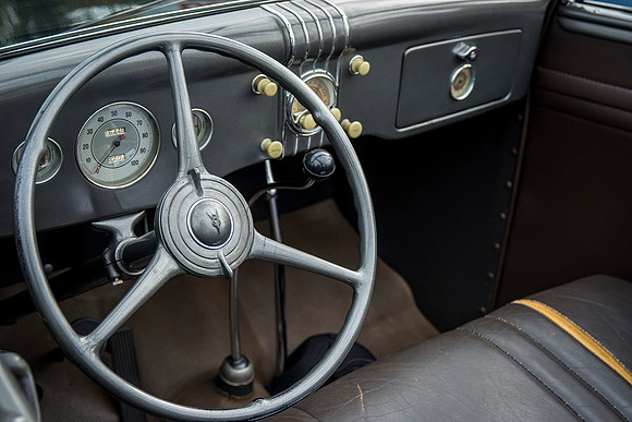 1935 Ford Dash
