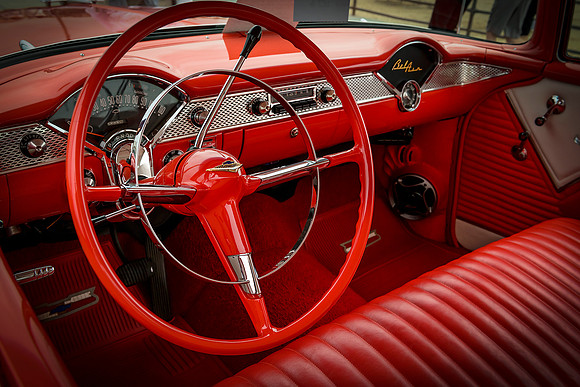 1955 Chev Bel Air Dash
