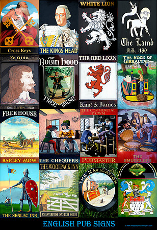 English Pub Signs 2