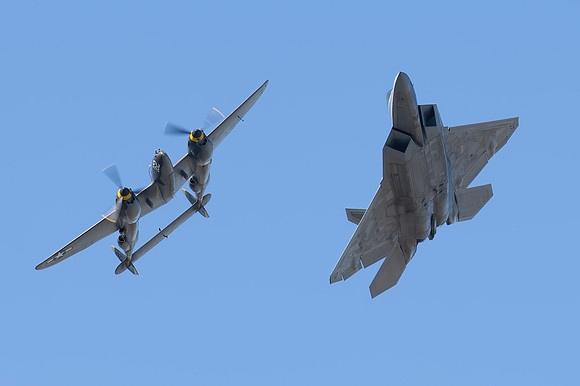 P-38 with F-22